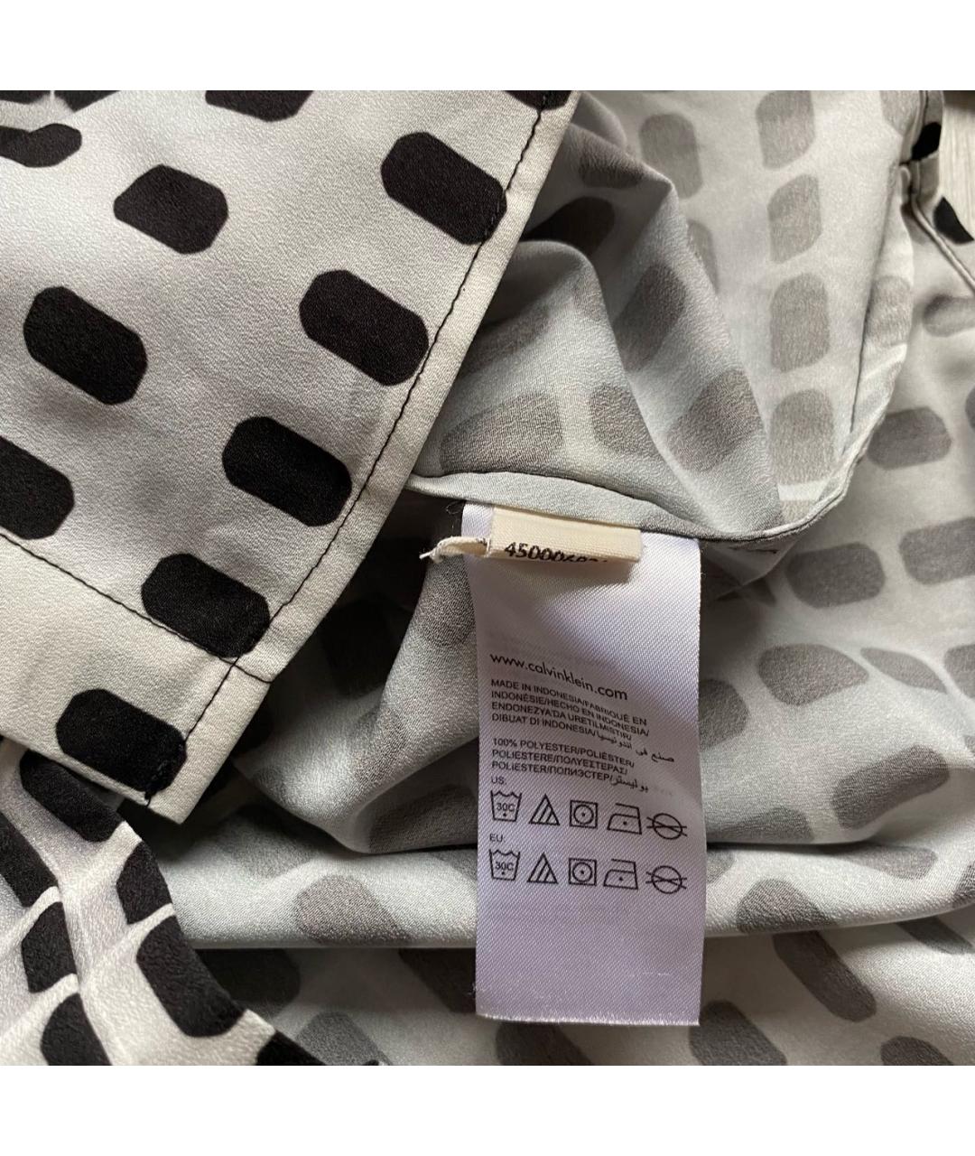 CALVIN KLEIN Мульти полиэстеровая рубашка, фото 6