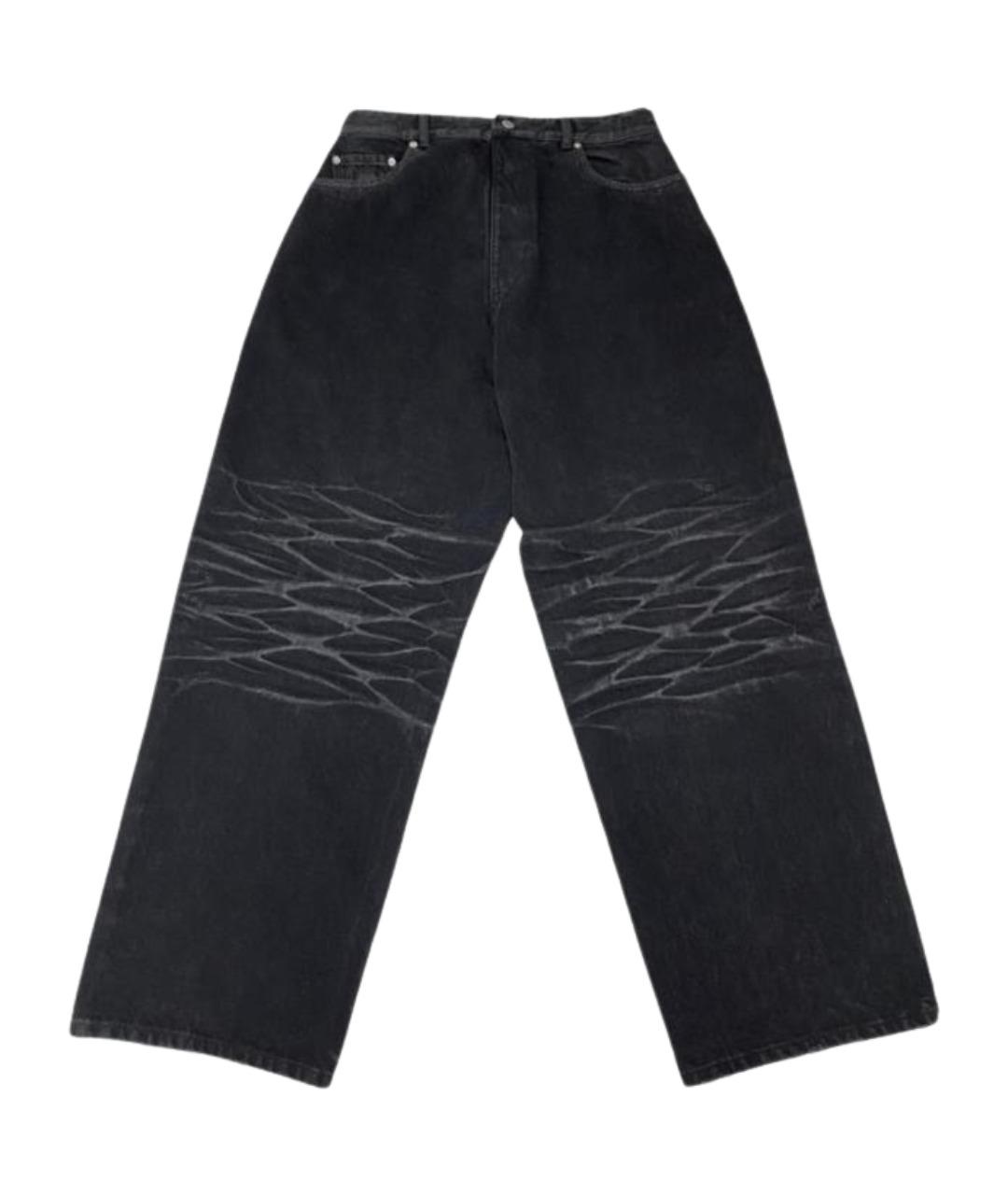 GRAILZ PROJECT G/R Черные прямые джинсы, фото 1