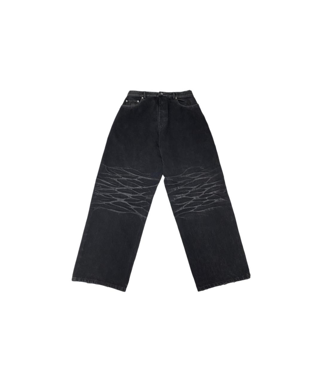 GRAILZ PROJECT G/R Черные прямые джинсы, фото 4