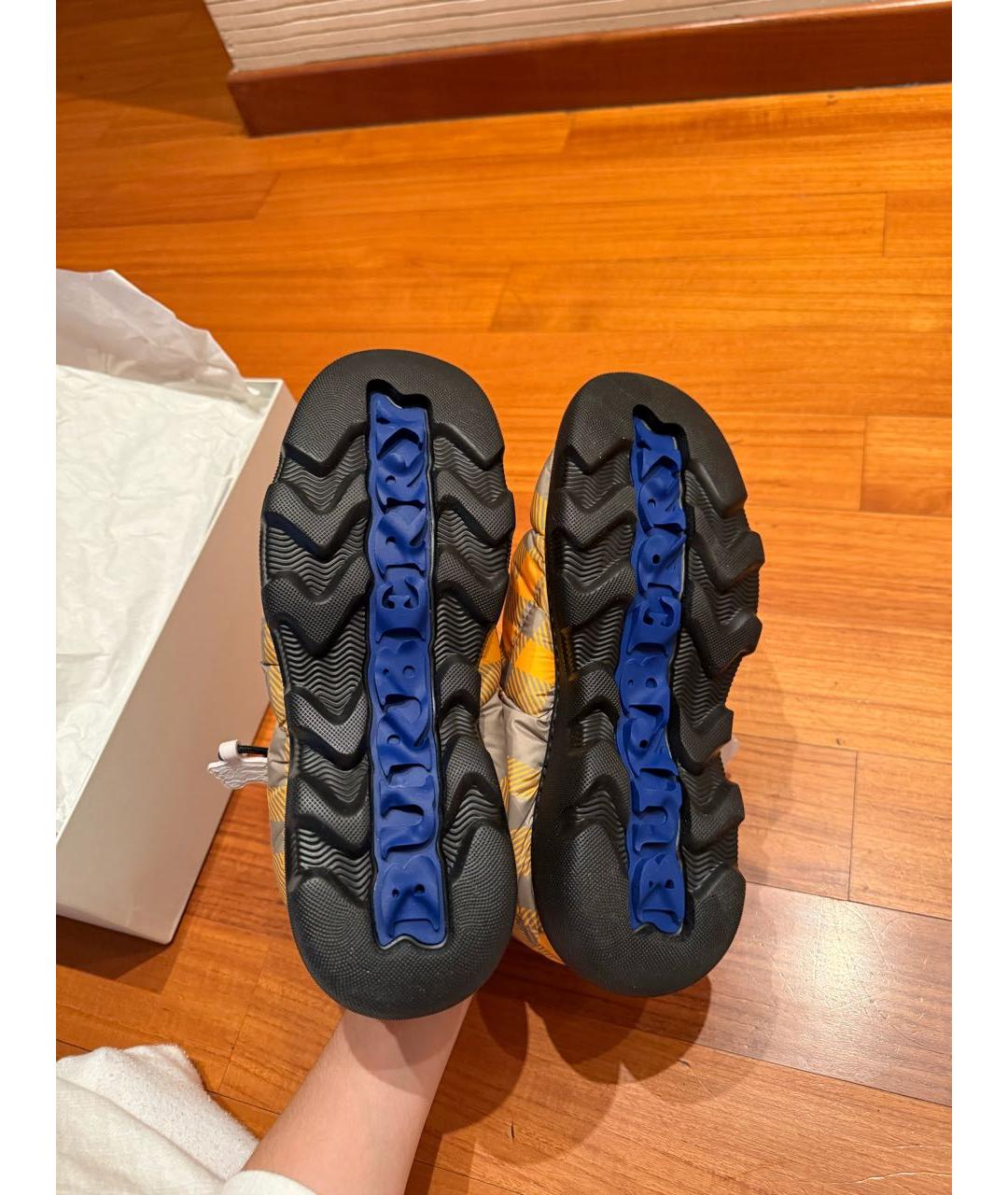 BURBERRY Мульти синтетические полусапоги, фото 5