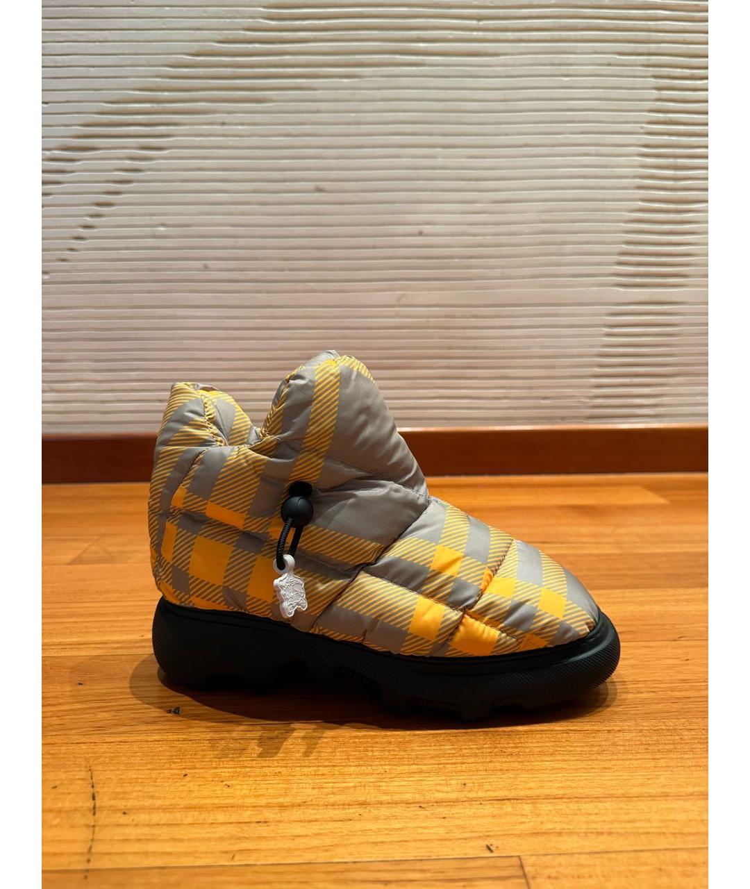 BURBERRY Мульти синтетические полусапоги, фото 6