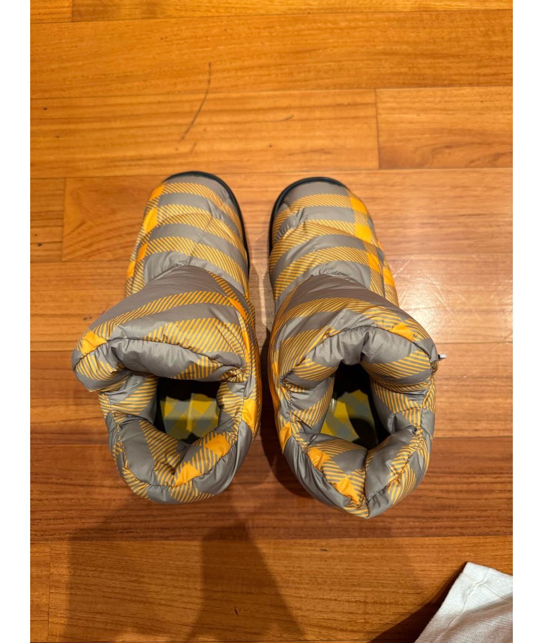 BURBERRY Мульти синтетические полусапоги, фото 3