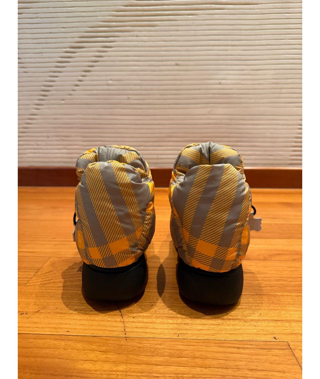 BURBERRY Мульти синтетические полусапоги, фото 4