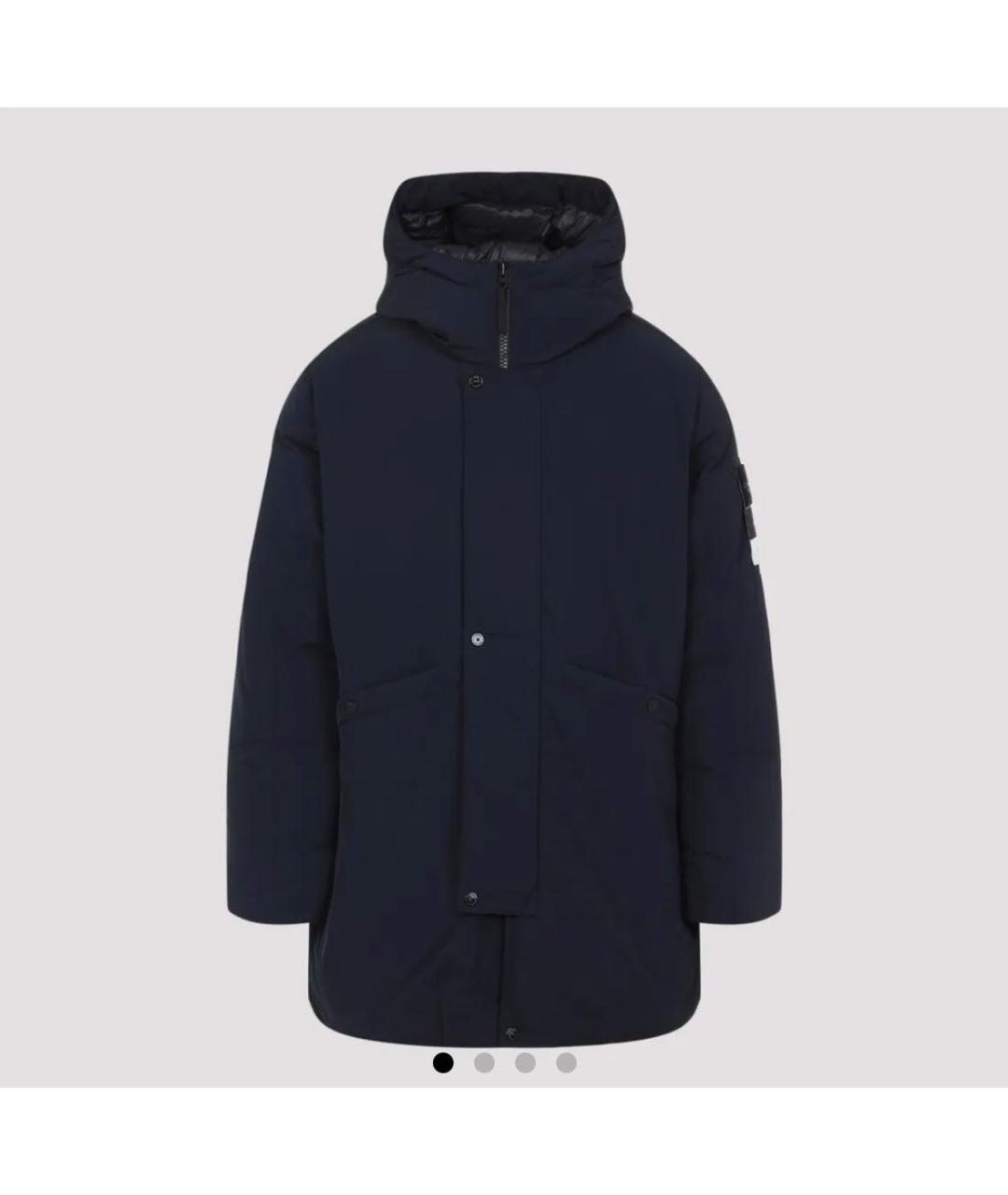 STONE ISLAND Темно-синяя куртка, фото 5