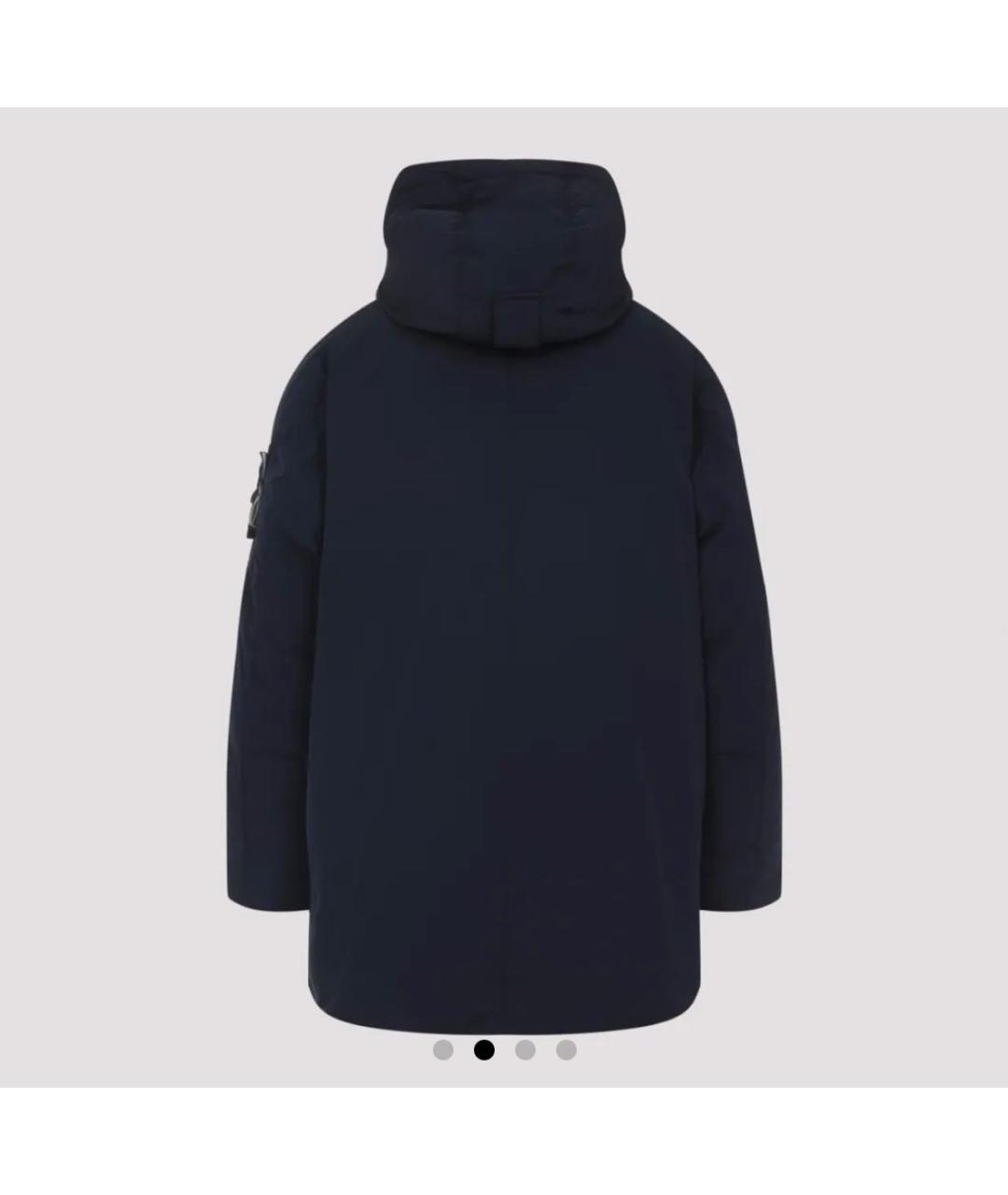 STONE ISLAND Темно-синяя куртка, фото 2