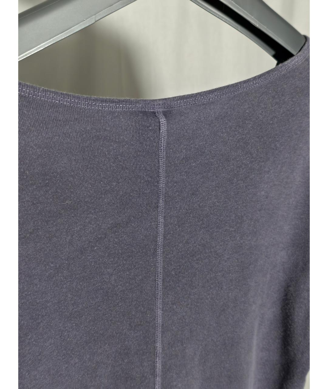 ATTACHMENT Голубая хлопковая футболка, фото 3