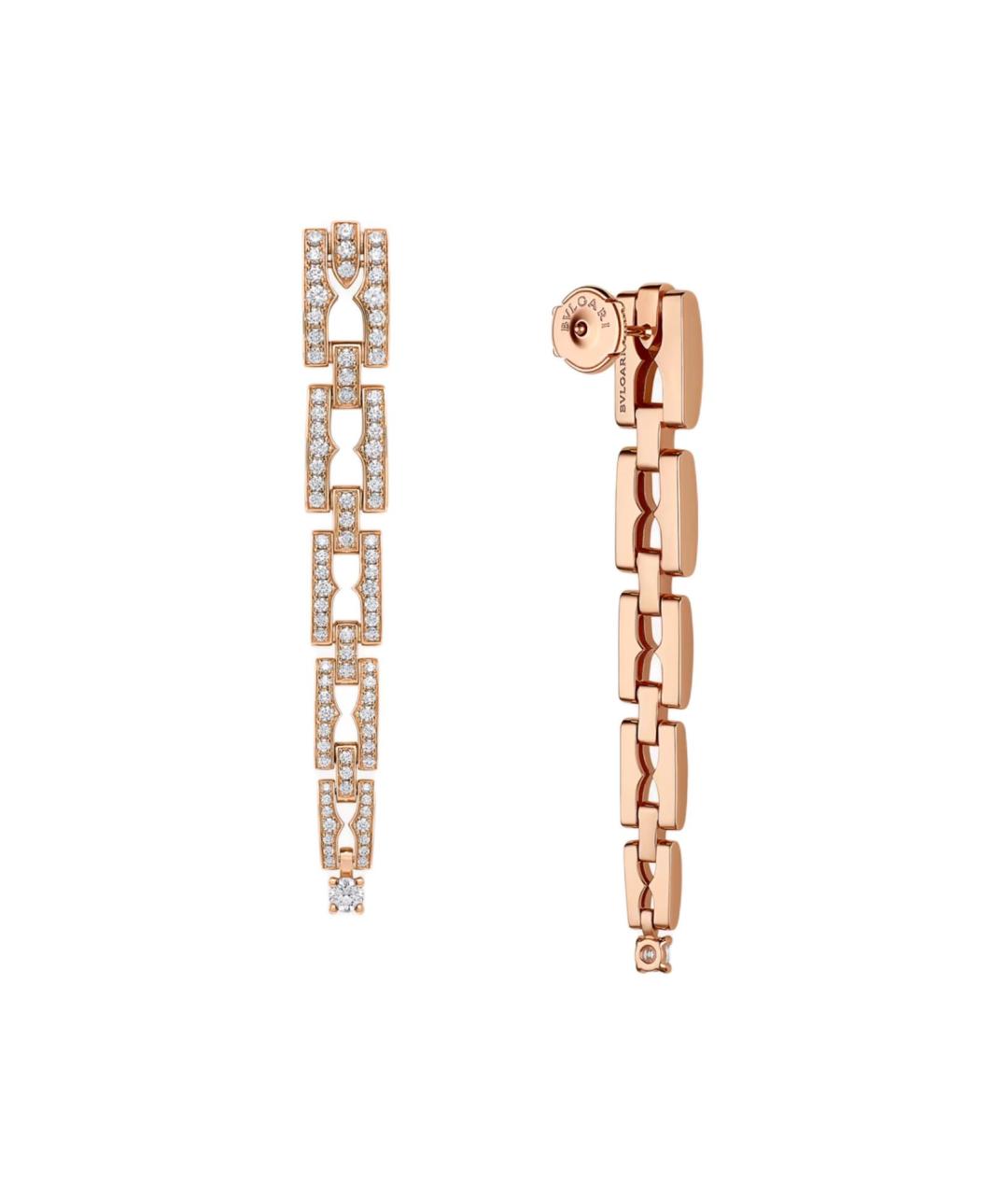 BVLGARI Серьги из розового золота, фото 3