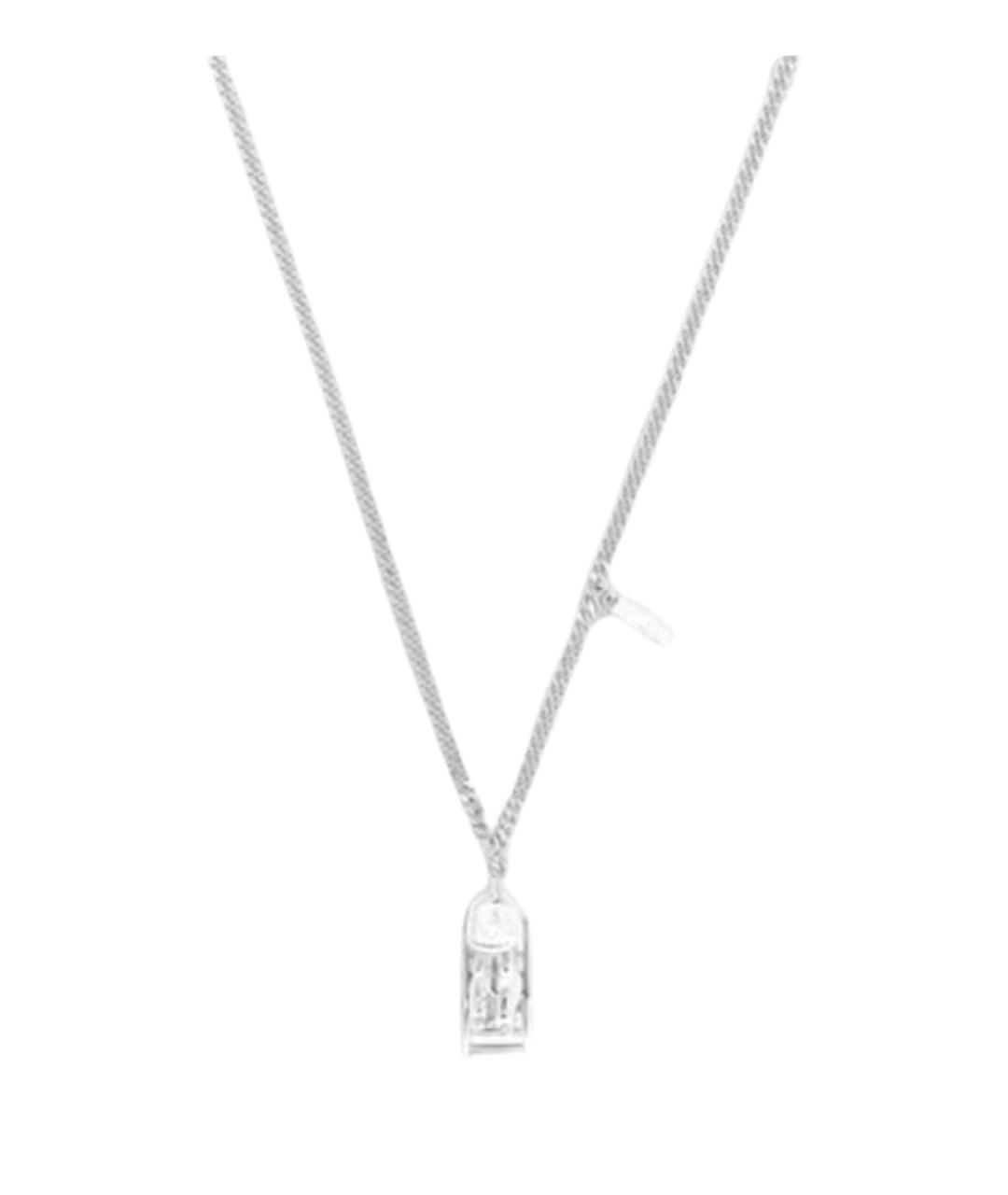 CHRISTIAN DIOR Серебряная металлическая цепочка/подвеска, фото 1