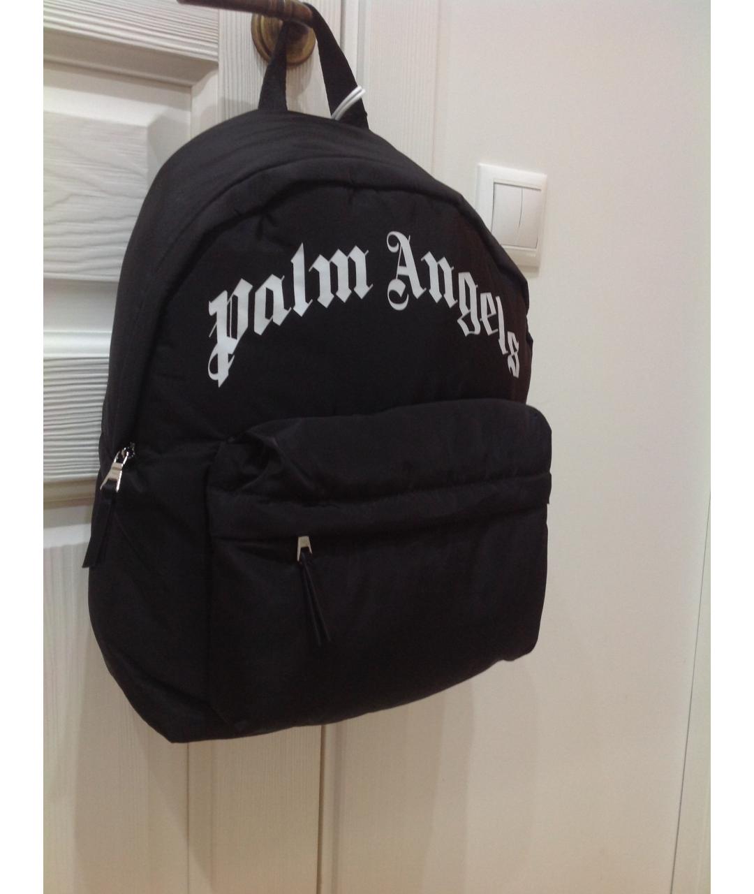 PALM ANGELS Черный рюкзак, фото 8