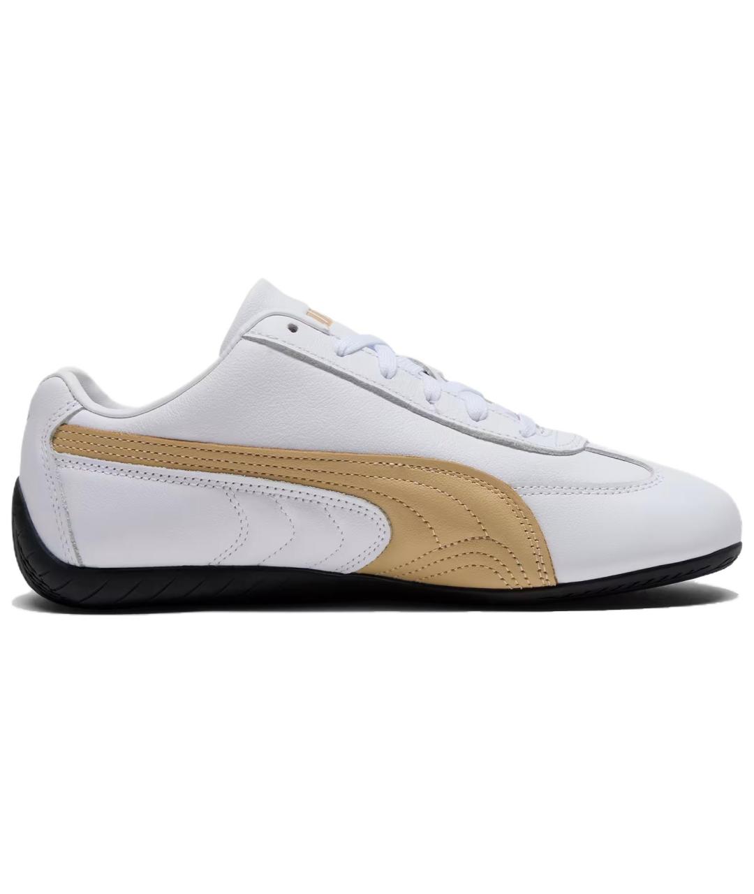 PUMA Белые кожаные кеды, фото 3