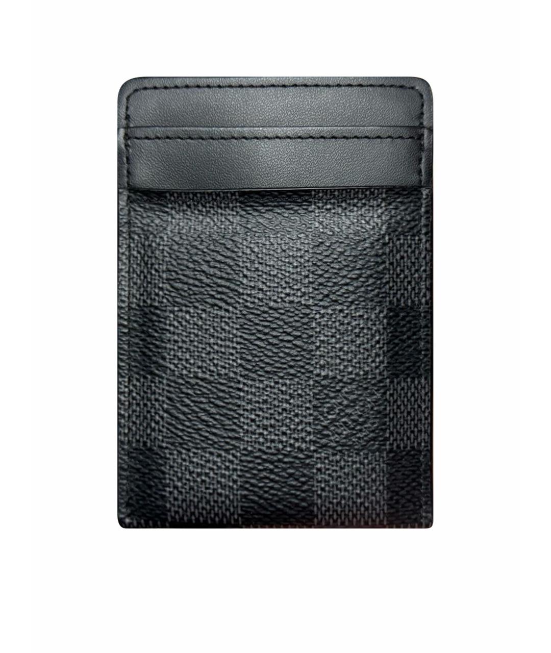 LOUIS VUITTON Черный кардхолдер, фото 1