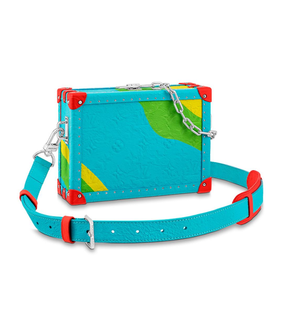 LOUIS VUITTON Бирюзовая сумка через плечо, фото 1