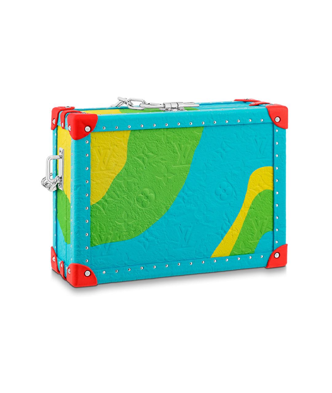 LOUIS VUITTON Бирюзовая сумка через плечо, фото 2