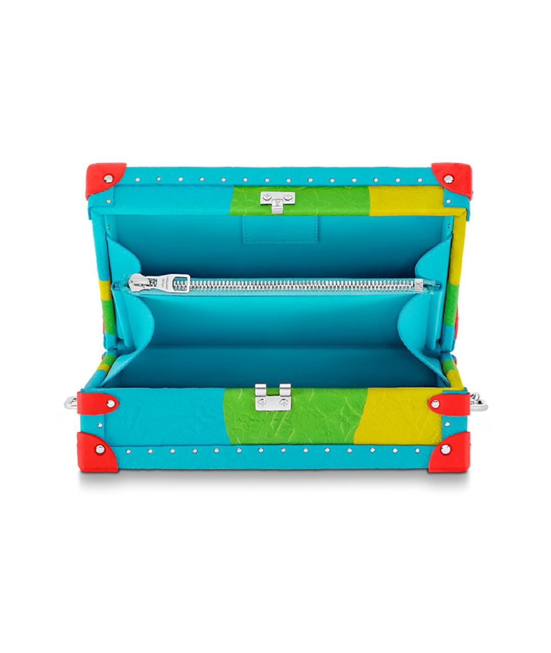 LOUIS VUITTON Бирюзовая сумка через плечо, фото 3