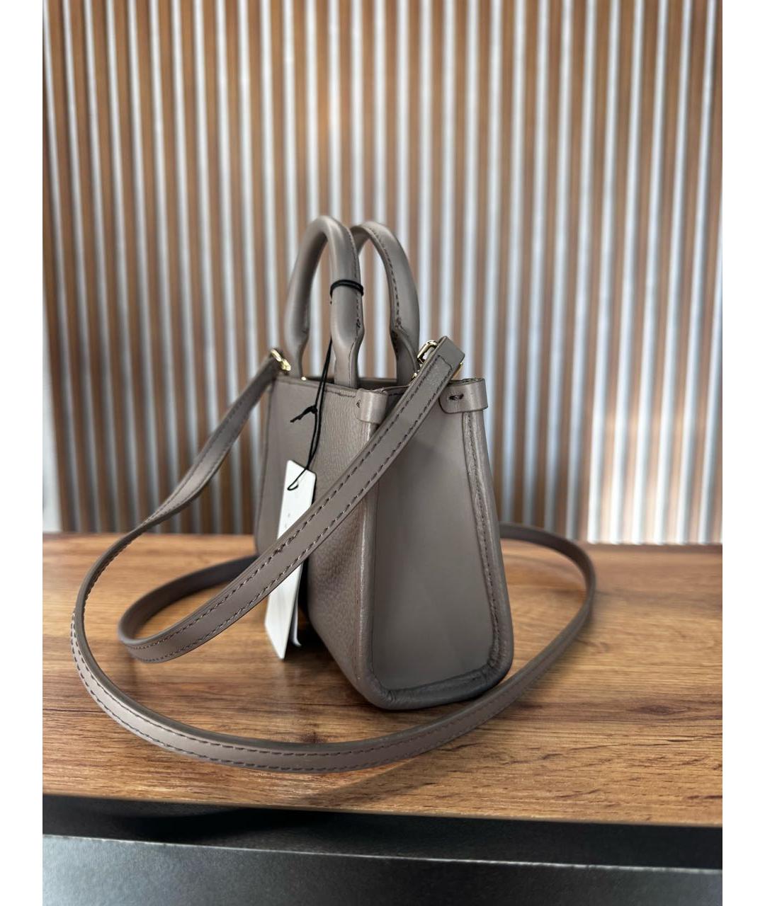 FURLA Бежевая кожаная сумка тоут, фото 2