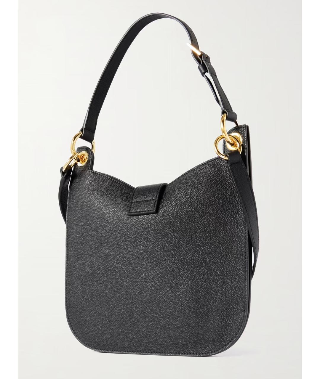 TOM FORD Черная кожаная сумка через плечо, фото 4