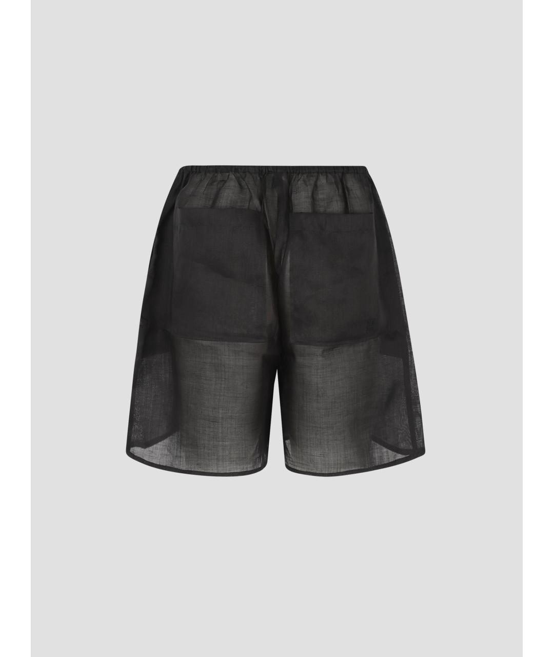 TOTEME Черные шорты, фото 3