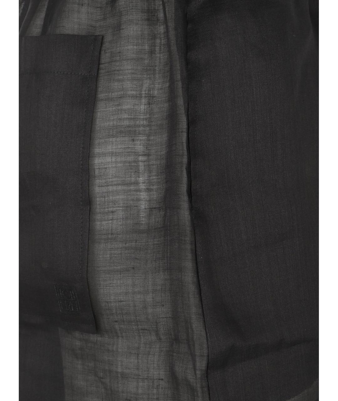 TOTEME Черные шорты, фото 2