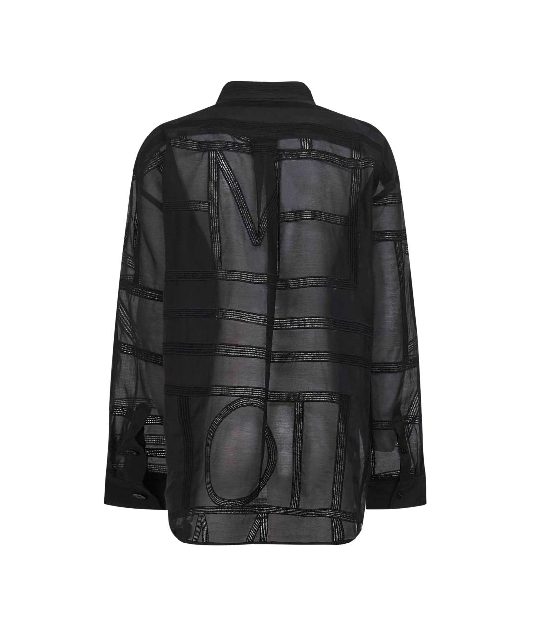 TOTEME Черная хлопковая рубашка, фото 2