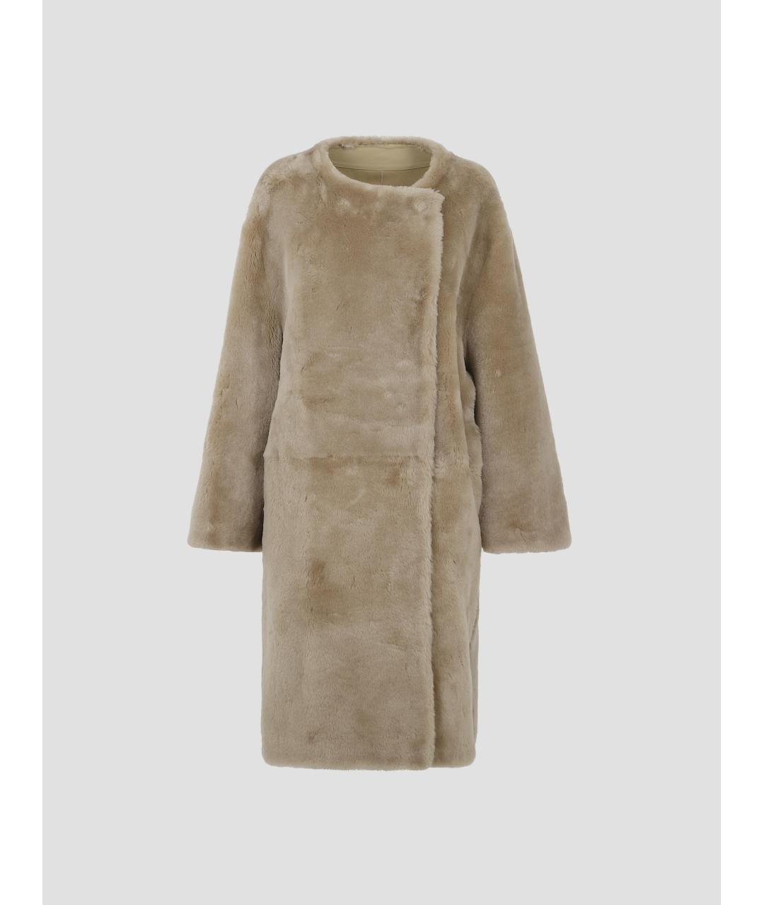 TOTEME Бежевое пальто, фото 4