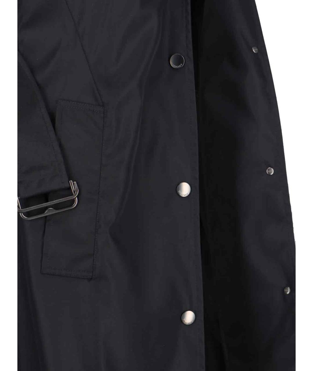 BURBERRY Черный полиамидовый тренч/плащ, фото 5