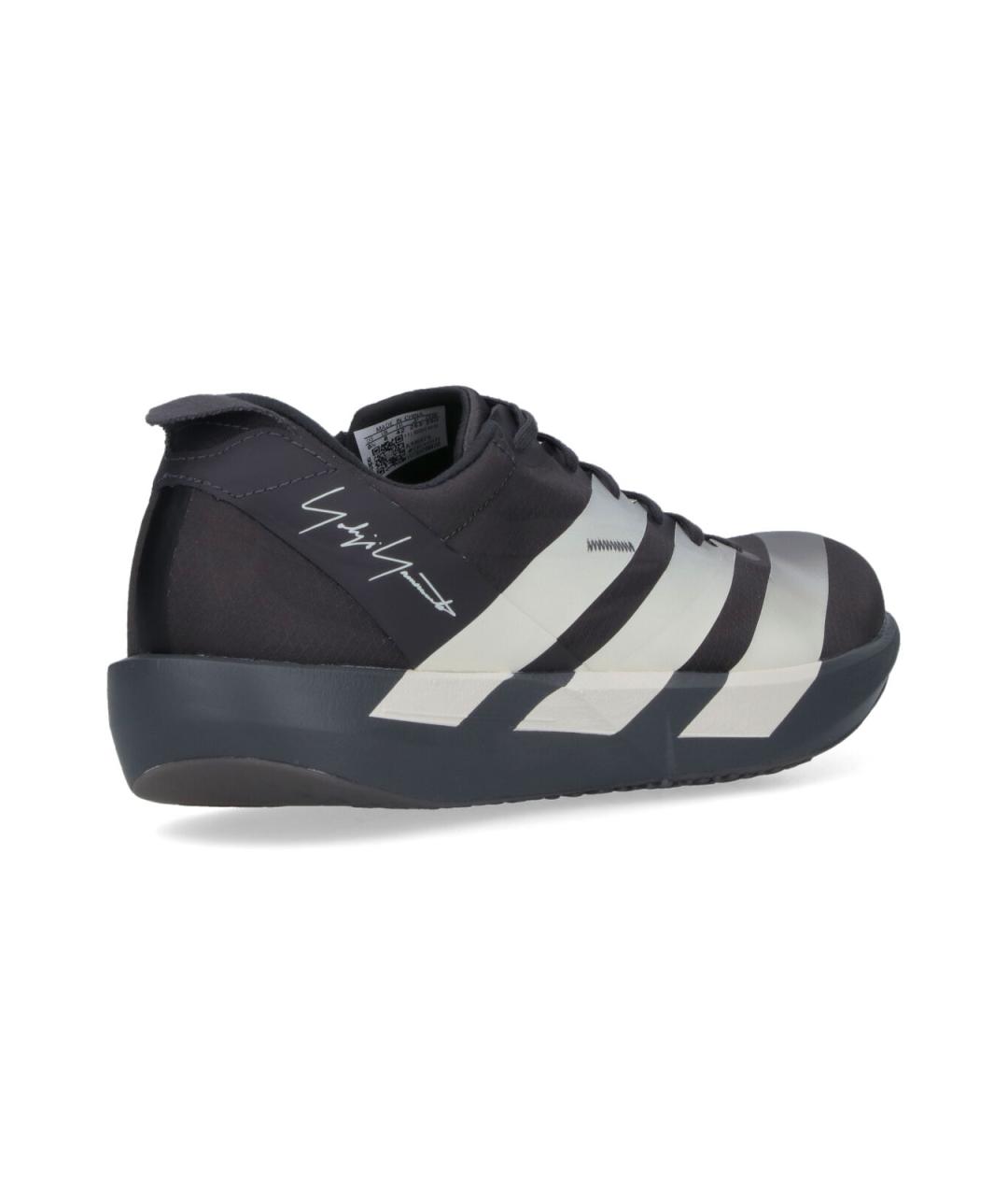 Y-3 Черные текстильные кроссовки, фото 4