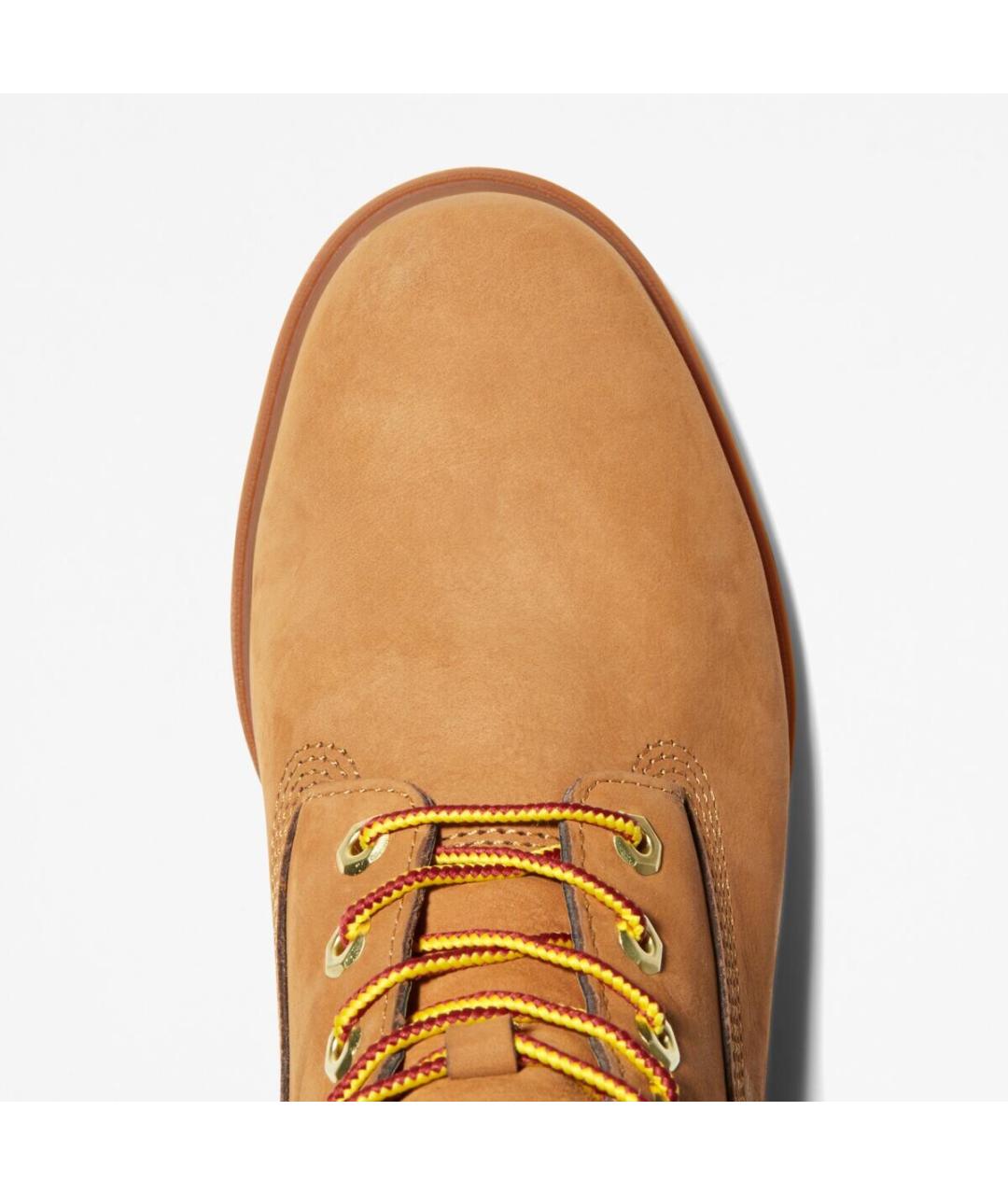 TIMBERLAND Горчичные нубуковые высокие ботинки, фото 4