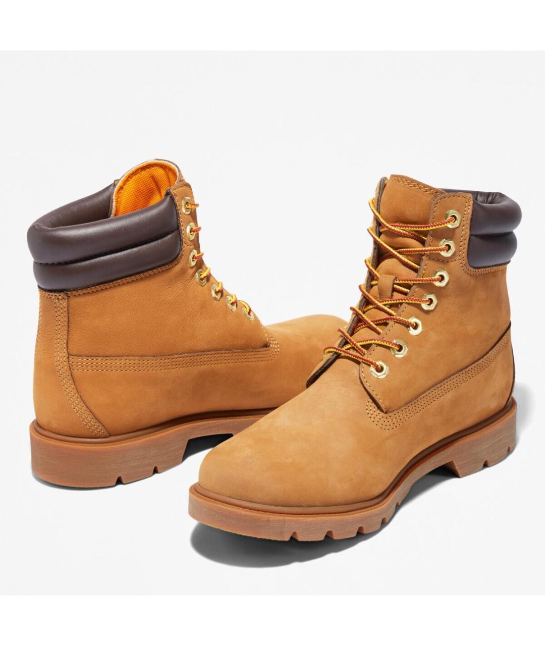 TIMBERLAND Горчичные нубуковые высокие ботинки, фото 5