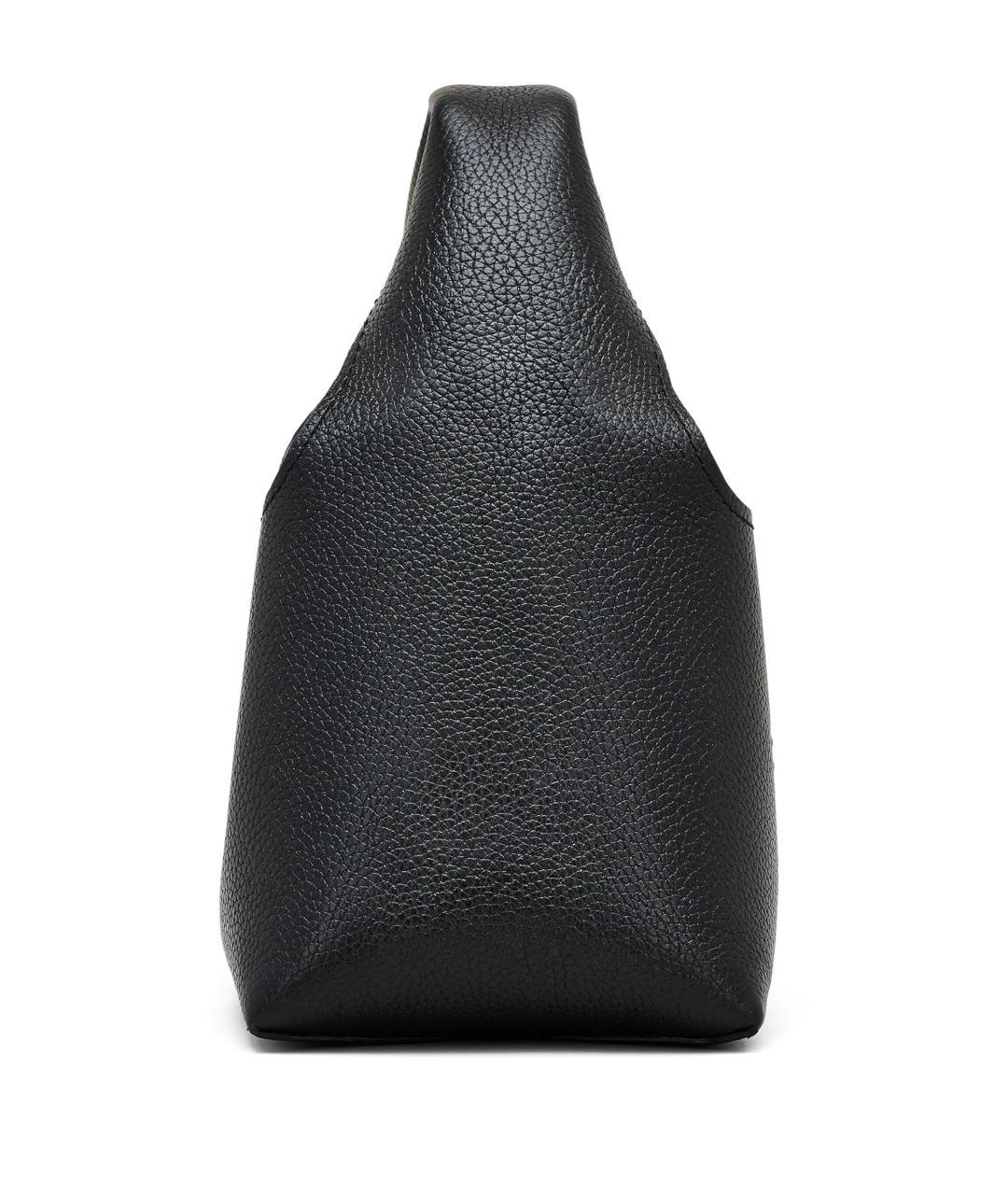 MARC JACOBS Черная кожаная сумка тоут, фото 4