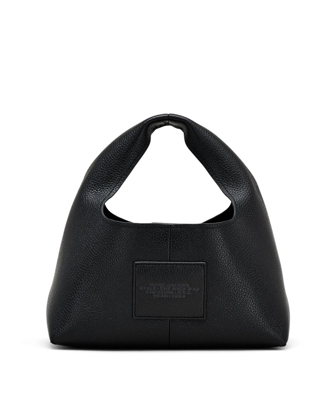 MARC JACOBS Черная кожаная сумка тоут, фото 3