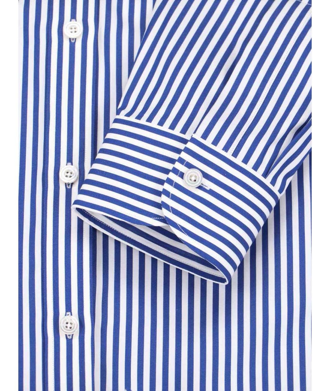 TOM FORD Синяя хлопковая кэжуал рубашка, фото 4