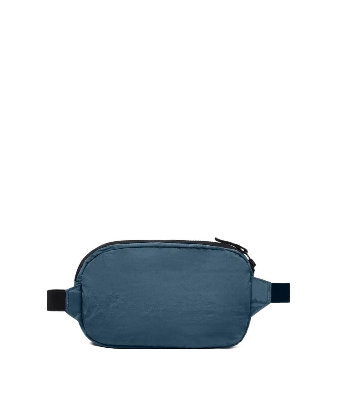 STONE ISLAND Синяя тканевая сумка на плечо, фото 2