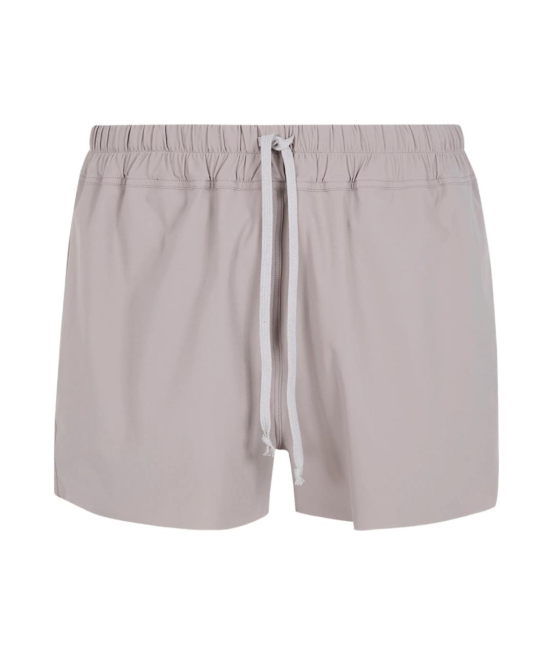 RICK OWENS Бежевые полиамидовые плавки, фото 1