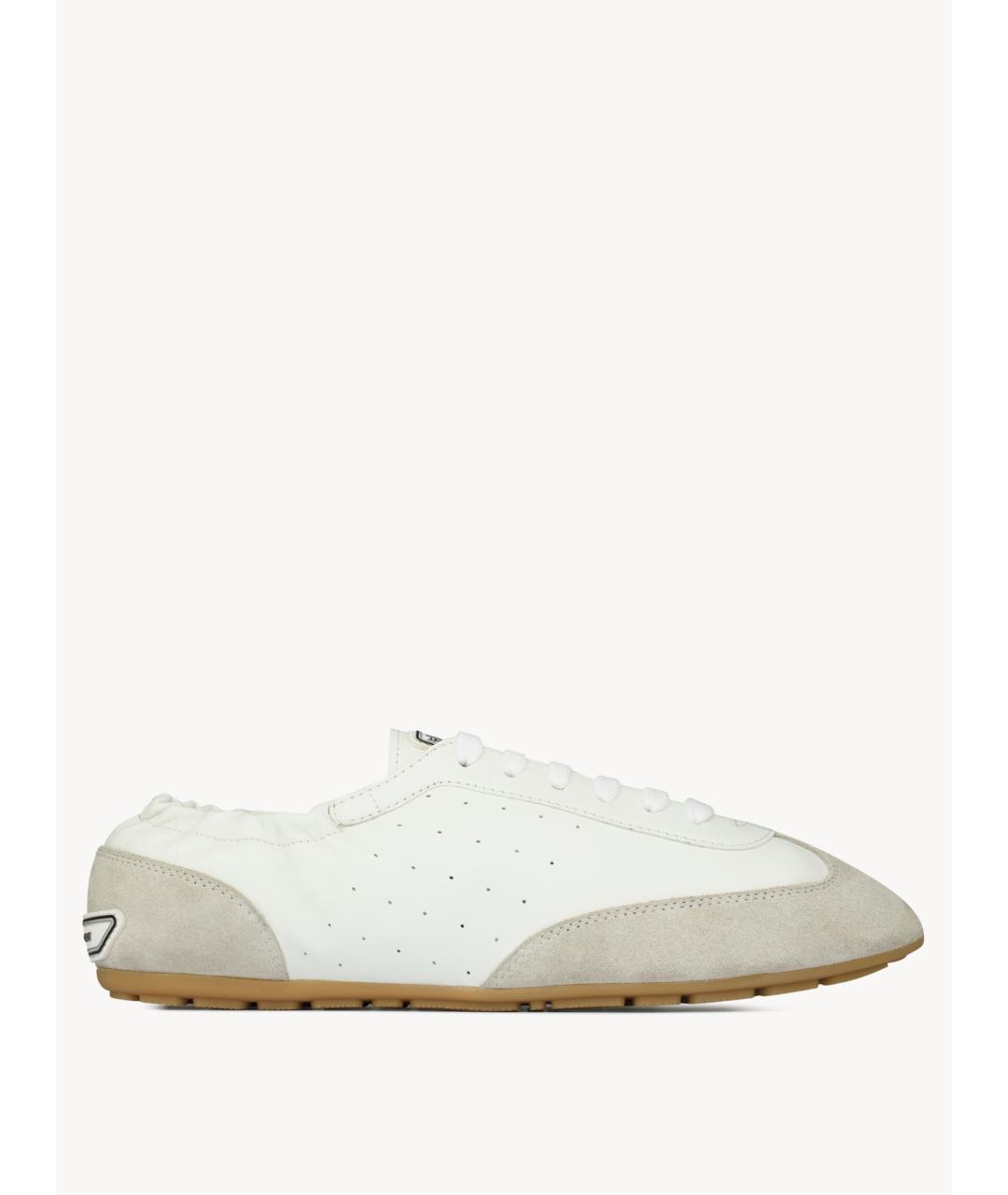 SAINT LAURENT Мульти кожаные кроссовки, фото 4