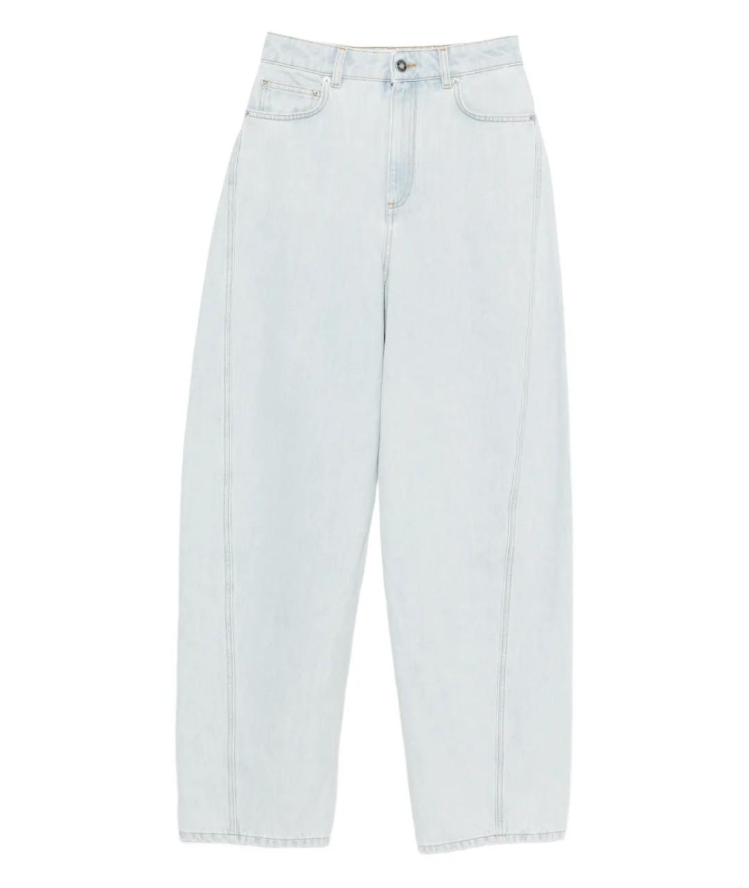 GIVENCHY Голубые хлопковые прямые джинсы, фото 1