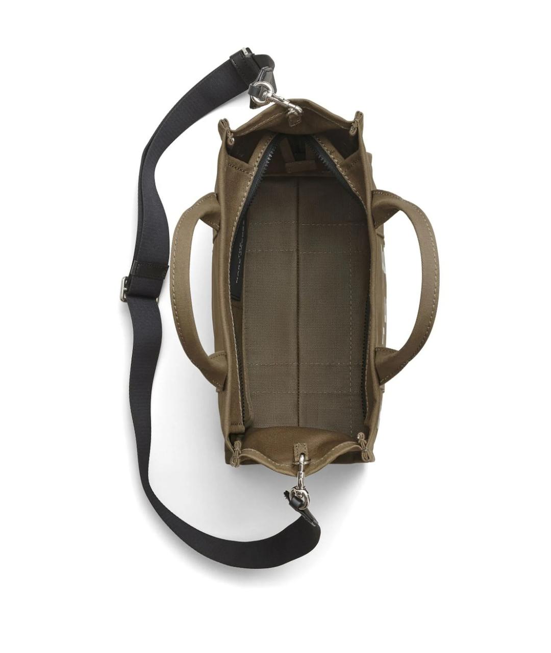 MARC JACOBS Зеленая хлопковая сумка тоут, фото 7