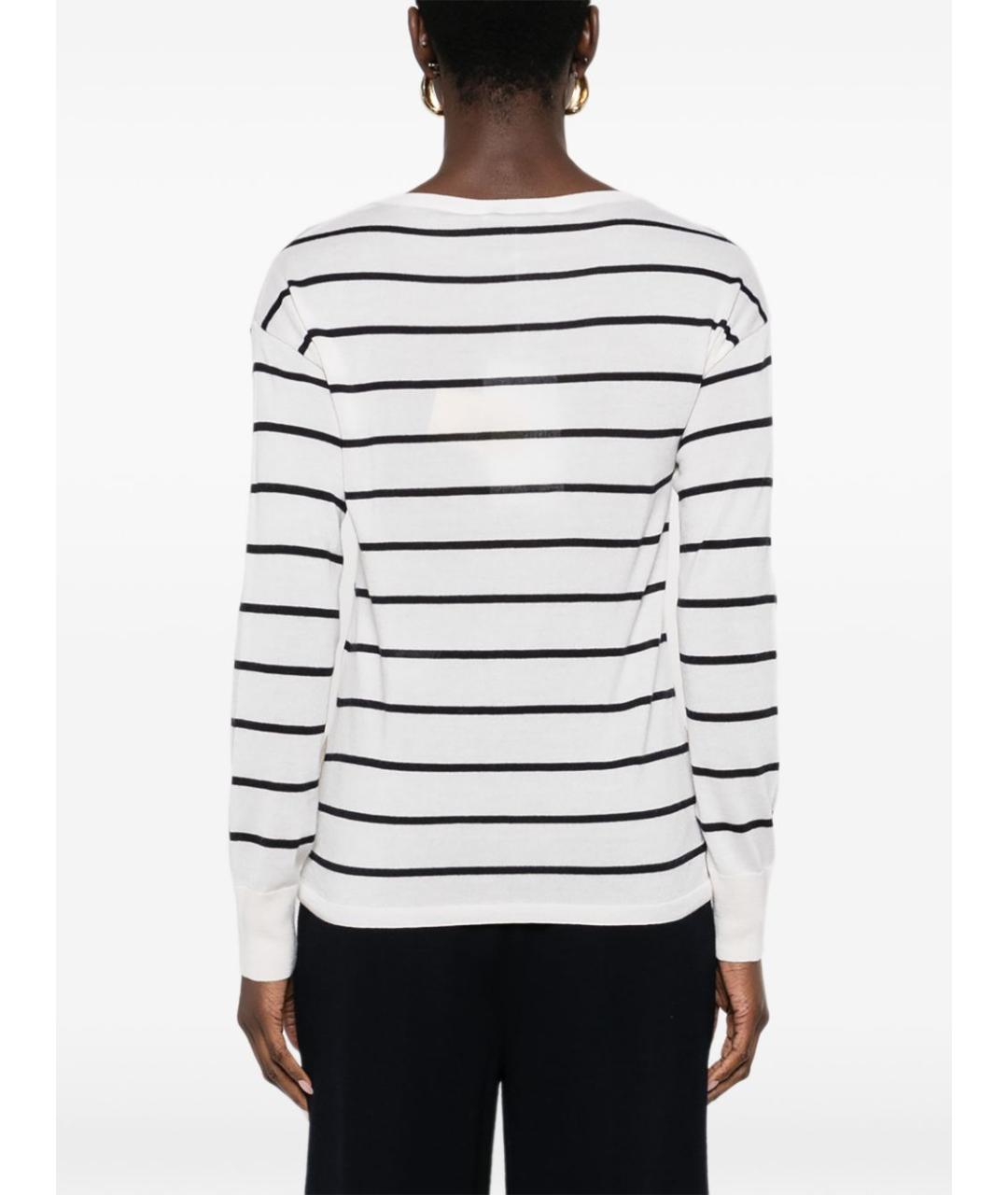 MAX MARA Белый шерстяной джемпер / свитер, фото 4