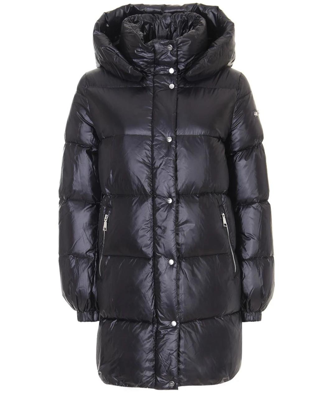 ADD Черный полиамидовый пуховик, фото 8