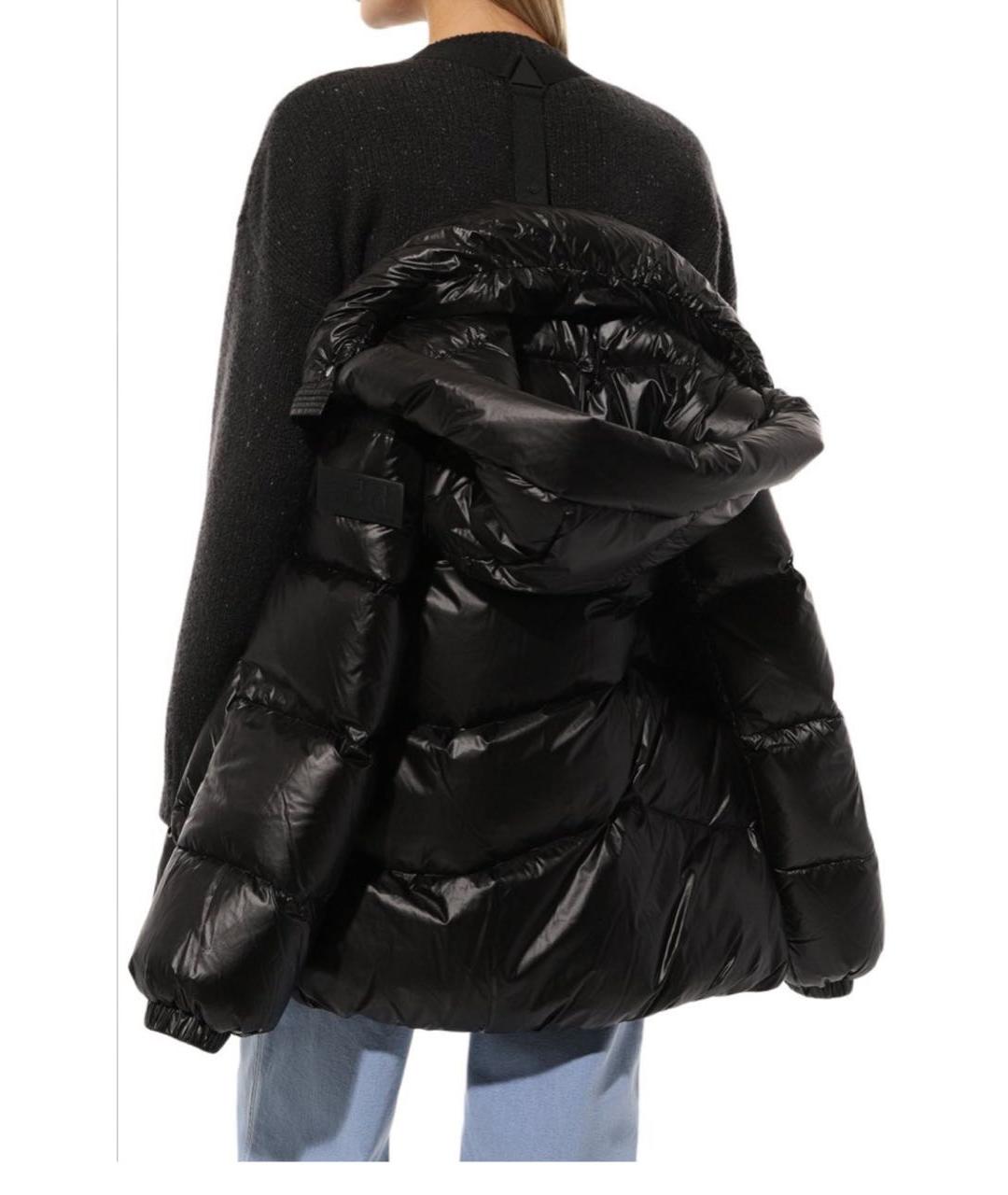 ADD Черный полиамидовый пуховик, фото 5