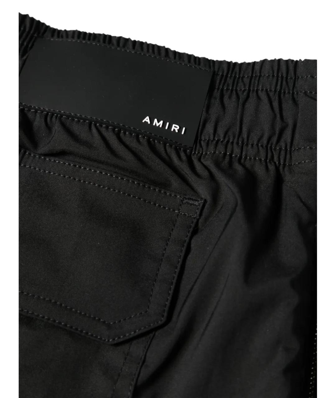 AMIRI Черные полиэстеровые плавки, фото 3