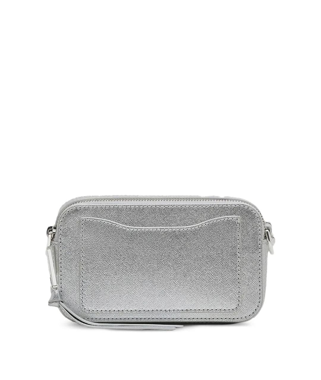 MARC JACOBS Серебряная кожаная сумка через плечо, фото 3