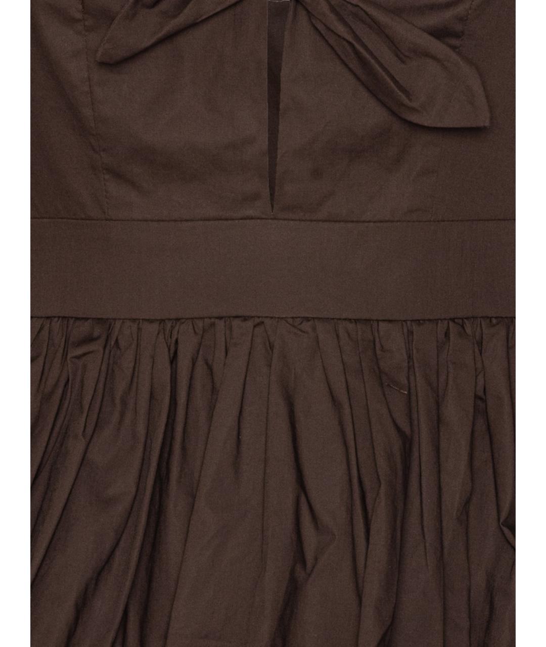 ROTATE Коричневая хлопковая блузы, фото 6