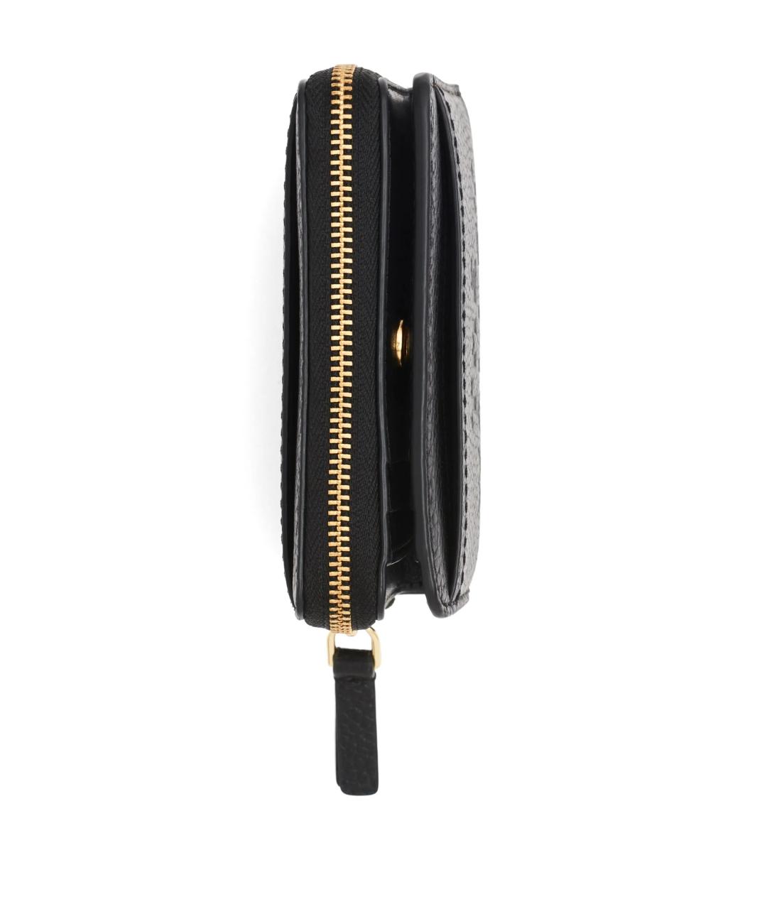 MARC JACOBS Черный кожаный кошелек, фото 3