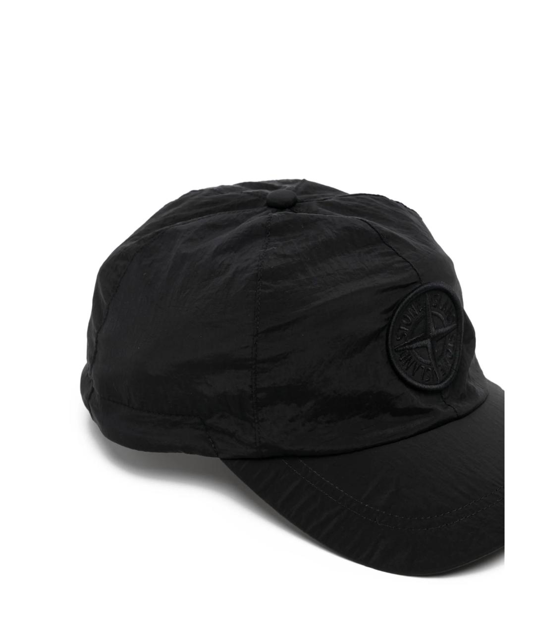 STONE ISLAND Черная кепка/бейсболка, фото 2