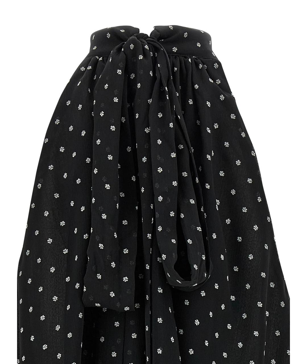 ROTATE Черная полиэстеровая блузы, фото 7