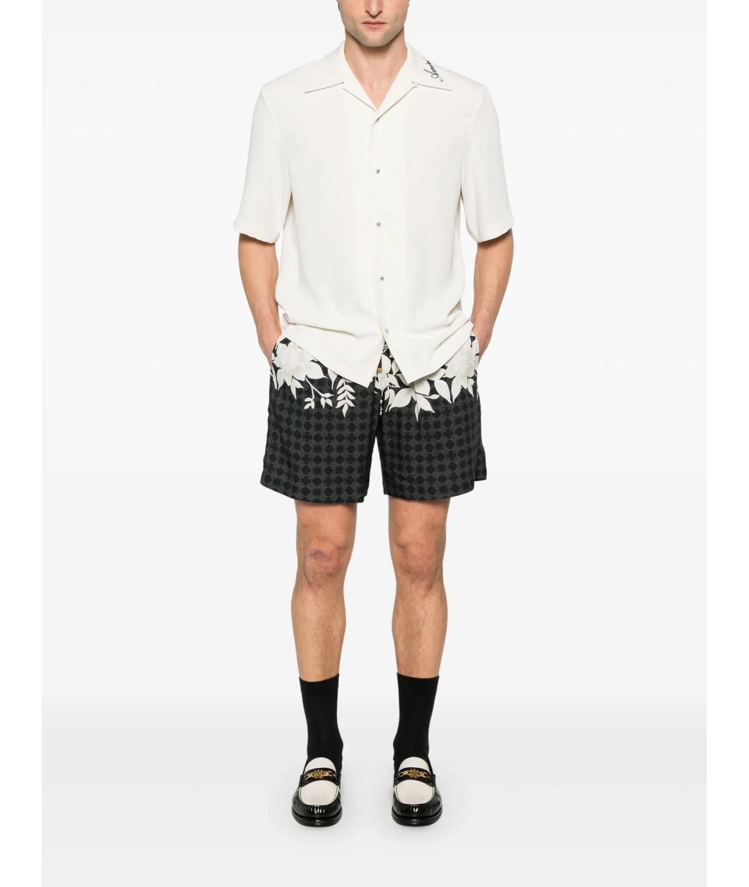 AMIRI Белая хлопко-полиэстеровая кэжуал рубашка, фото 2