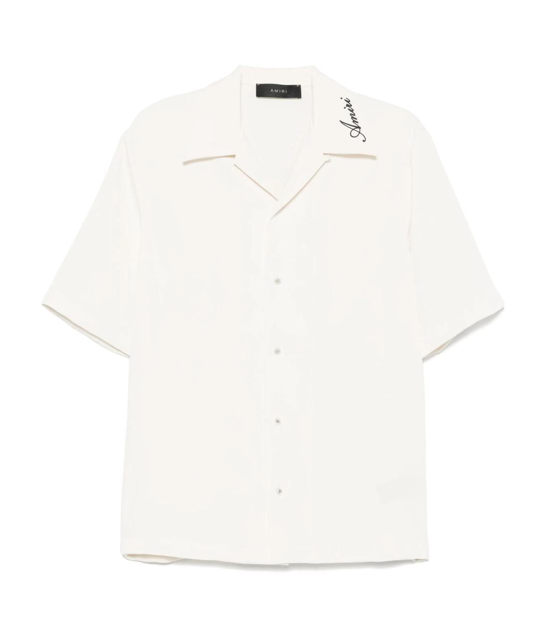 AMIRI Белая хлопко-полиэстеровая кэжуал рубашка, фото 1