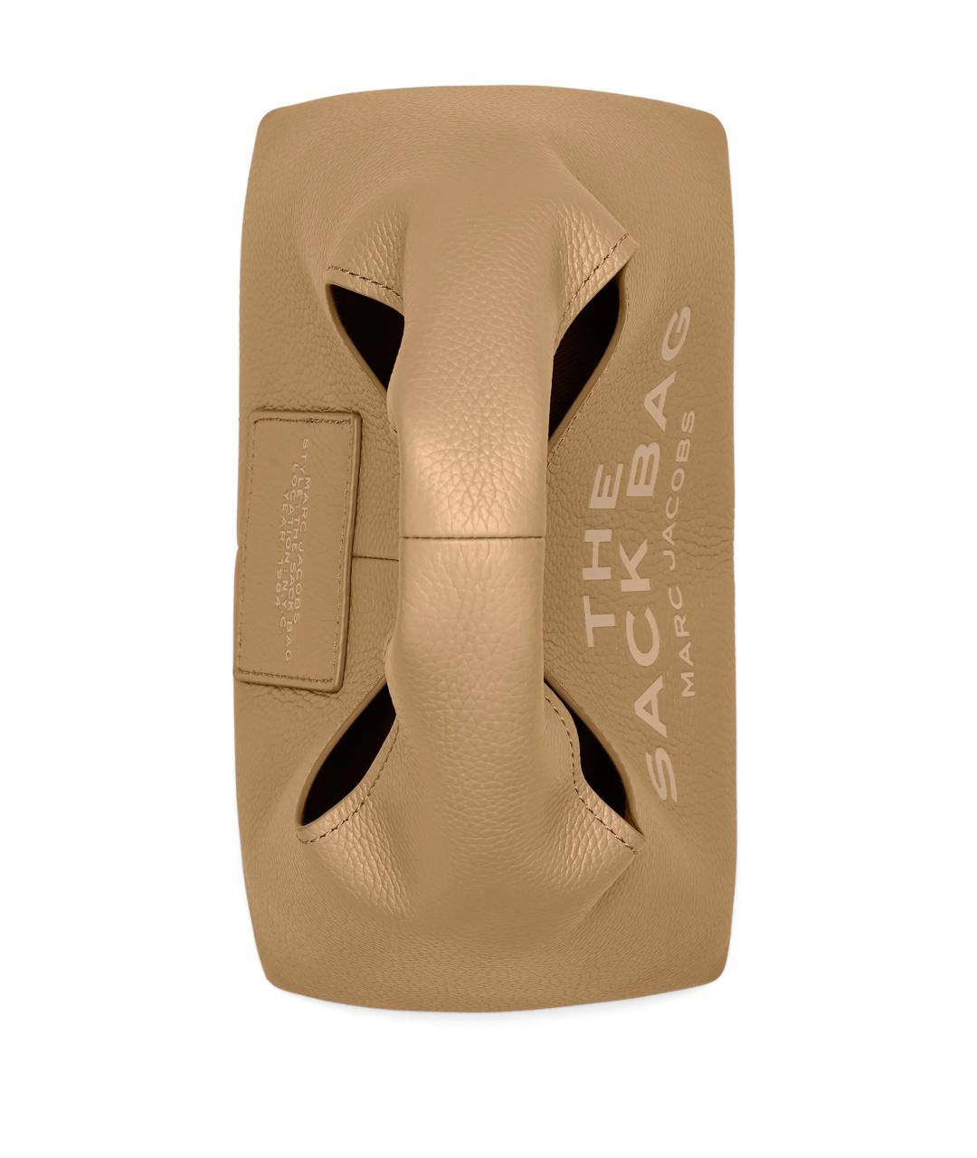 MARC JACOBS Бежевая кожаная сумка тоут, фото 5