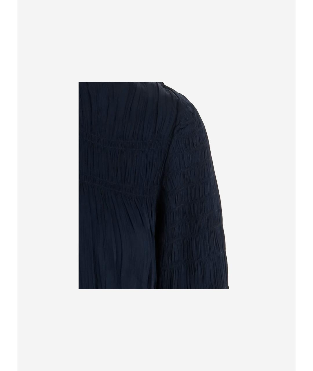 BY MALENE BIRGER Синяя вискозная майка, фото 3