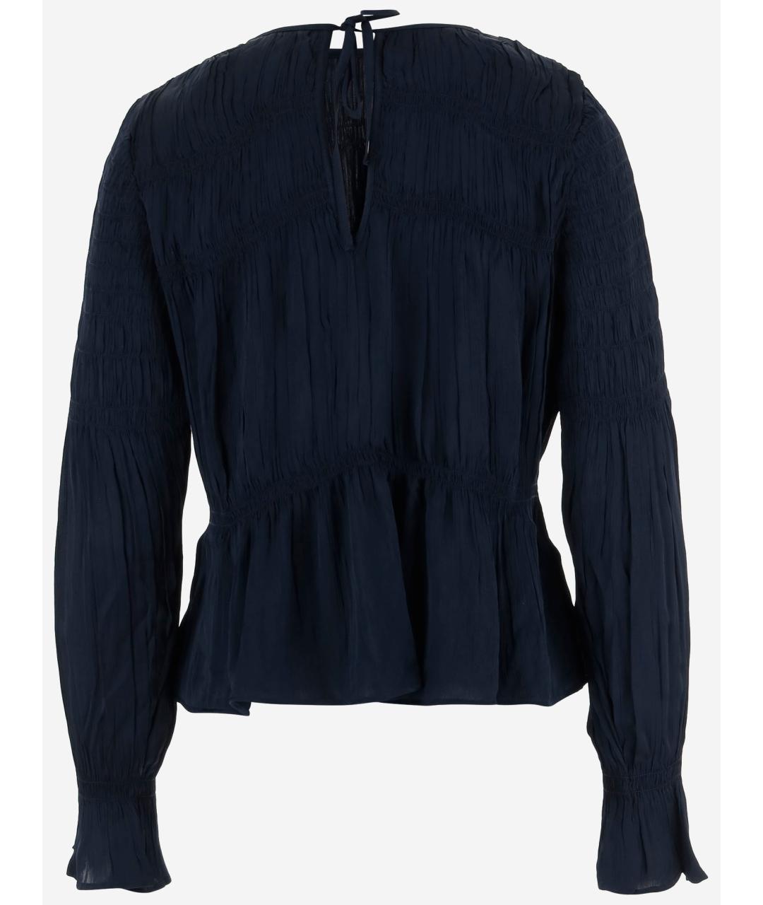 BY MALENE BIRGER Синяя вискозная майка, фото 2